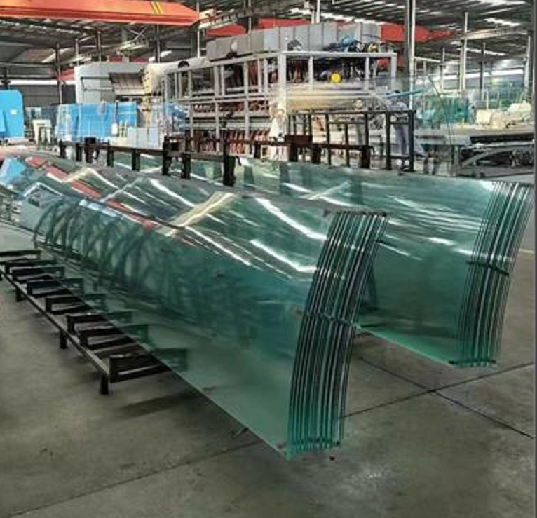 Glass tempering preheating lamp