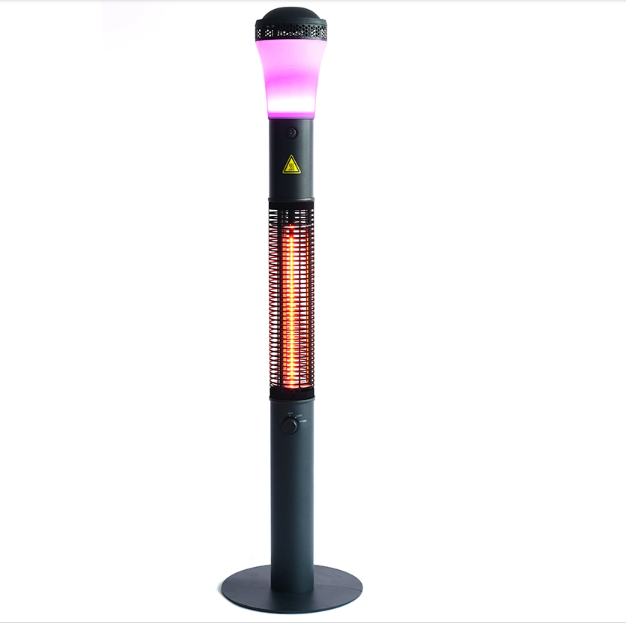 Tip over protection heater
