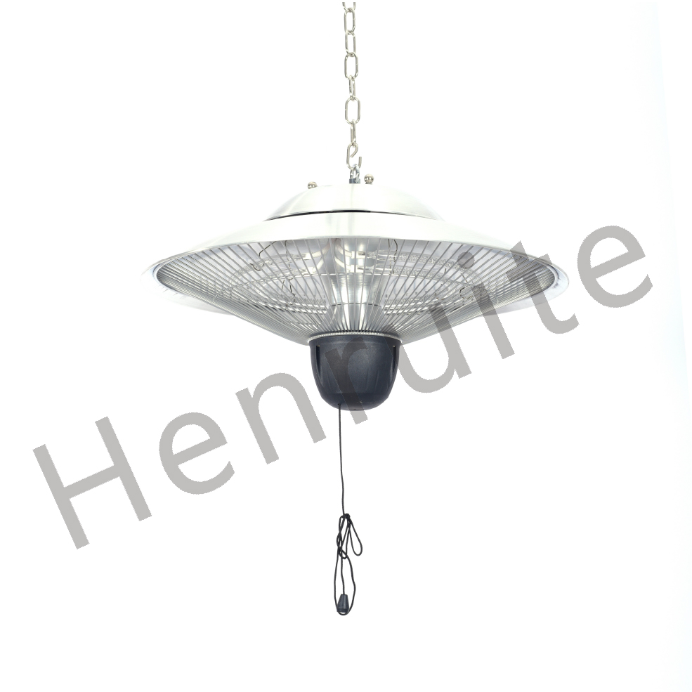 Distance between patio heater and ceiling